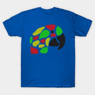 Splotchy Macaw Head T-Shirt